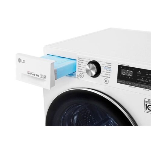 Máy sấy bơm nhiệt LG 9 kg DVHP09W 3 anh may say bom nhiet lg 9 kg dvhp09w