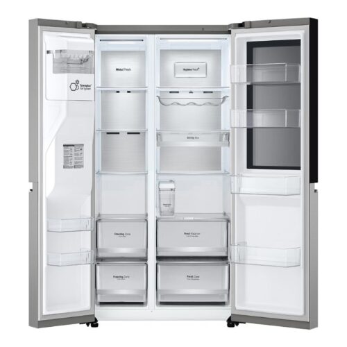 Tủ Lạnh 2 cánh side by side Inverter 635 Lít LG GR-G257SV 3 anh tu lanh 2 canh side by side inverter 635 lit lg gr g257sv