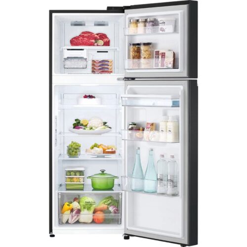 hinh anh tu lanh 2 canh inverter 334 lit lg ltd33blm