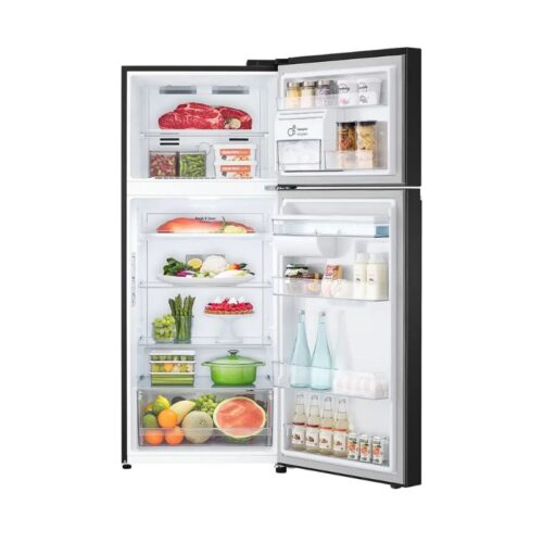 hinh anh tu lanh 2 canh inverter 374 lit lg gn d372bla