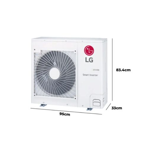 Máy lạnh âm trần LG Inverter 5 HP ZTNQ48LMLA0 (3 Pha) 5 kich thuoc may lanh am tran lg inverter 5 hp ztnq48lmla0 3 pha