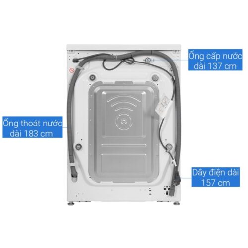 mat sau may giat say lg giat 11 kg say 7 kg fv1411d4w