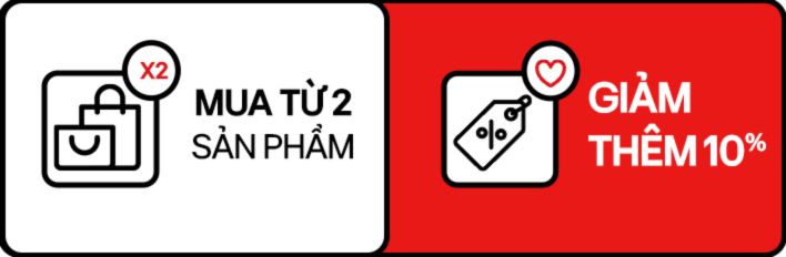 Ưu đãi 4 mua tu 2 san pham lg
