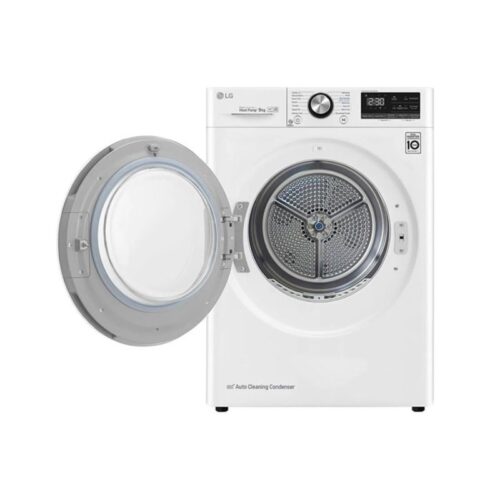 Máy sấy bơm nhiệt LG 9 kg DVHP09W 2 nap may say bom nhiet lg 9 kg dvhp09w