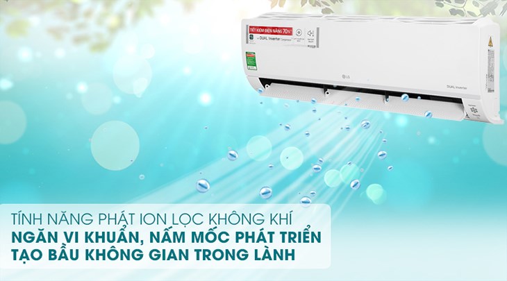 công nghệ lọc khí máy lạnh LG