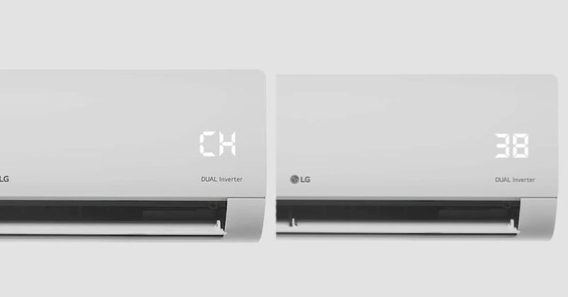 Dấu hiệu máy lạnh LG báo lỗi CH 38