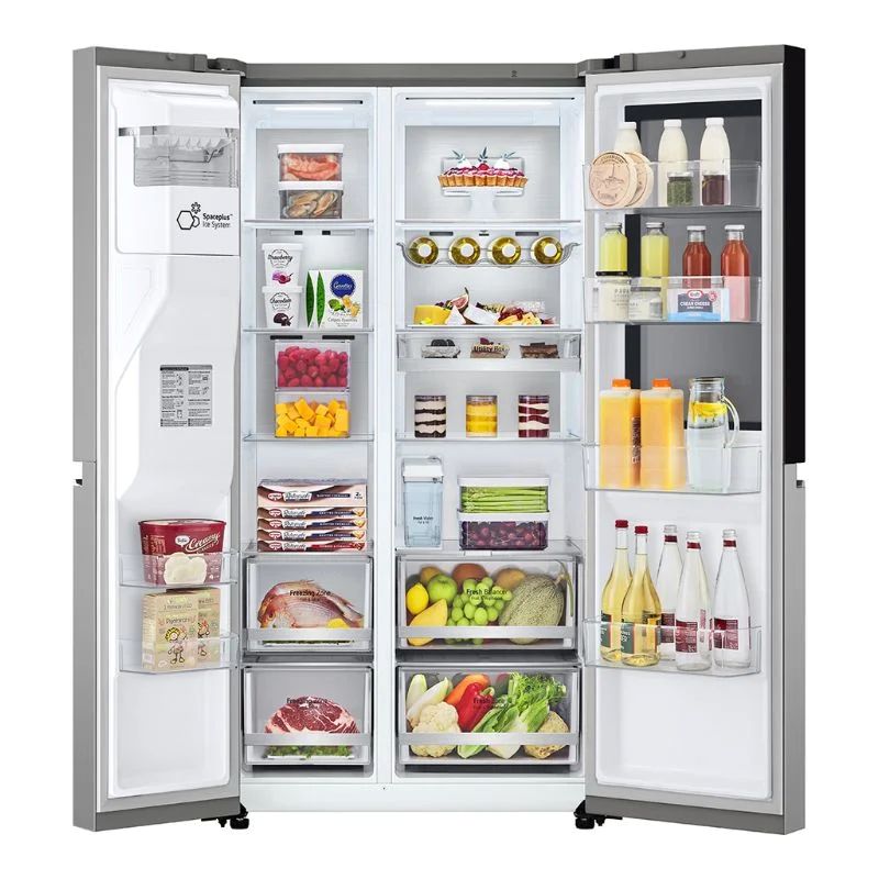 hinh-anh-tu-lanh-2-canh-side-by-side-inverter-635-lit-lg-gr-g257sv hinh anh tu lanh 2 canh side by side inverter 635 lit lg gr g257sv