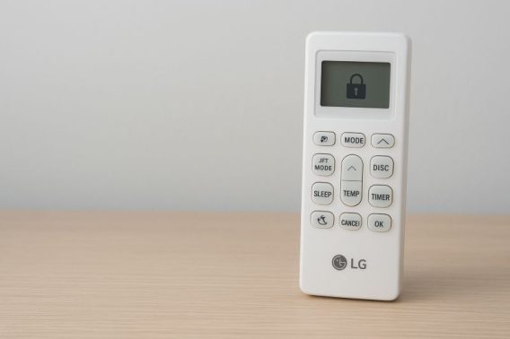remote máy lạnh LG bị khóa